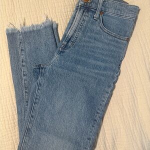 Madewell Light Blue Straight Leg Jeans